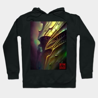 Metal looking bio organic Hoodie